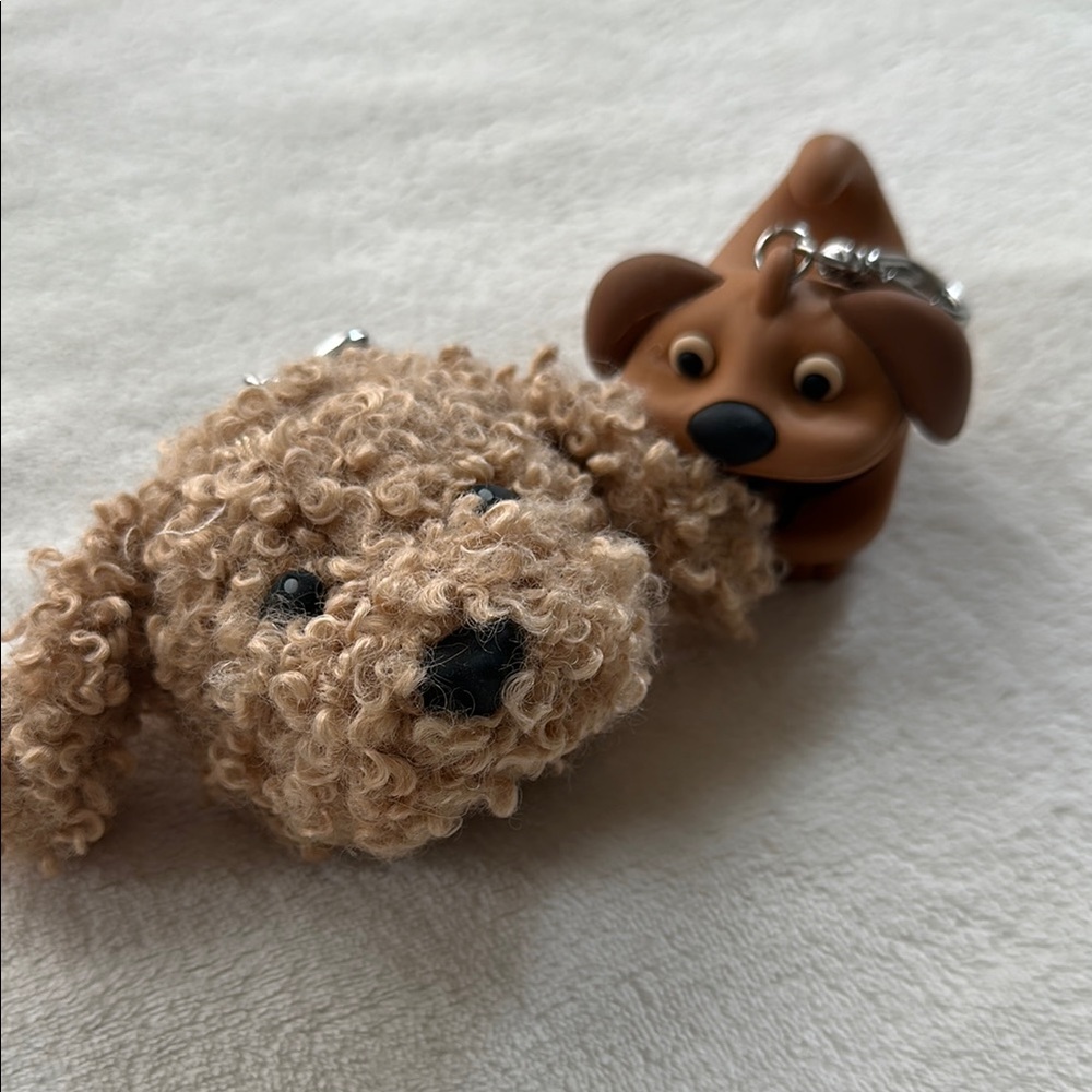 Brown Dog Toy for Playful Pups